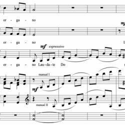 Canticum Novum for treble choir and organ